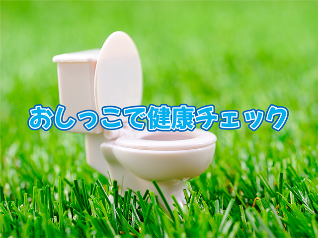 おしっこで健康チェック